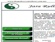 Tablet Screenshot of abogadosycontadores.com.mx